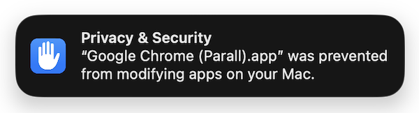 Privacy and Security Screenshot